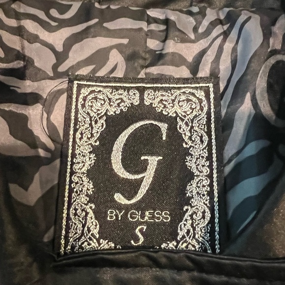 Guess Double-Breasted Black Women's Coat Size Small - Picture 3 of 8